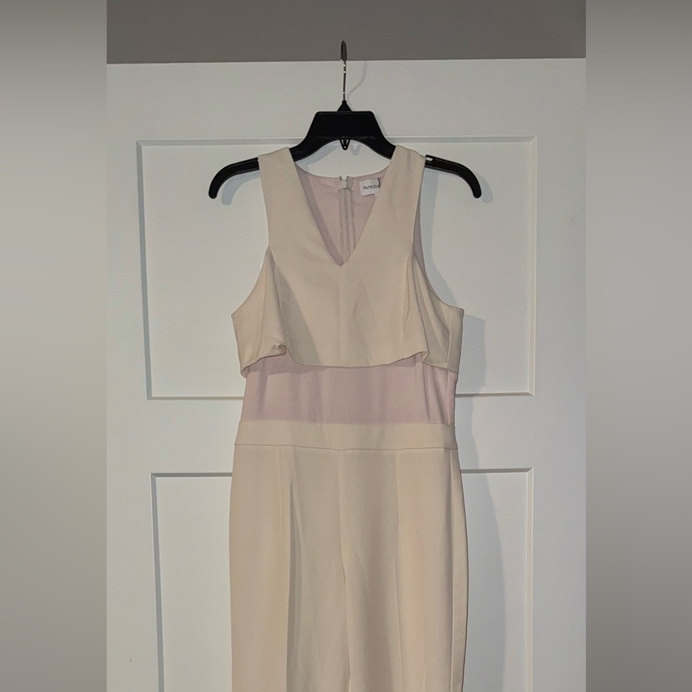 Patrizia Pepe Jumpsuit Beige Sz 42 - Picture 5 of 9